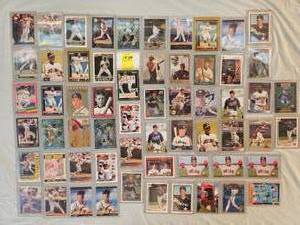 lot 1838 image: BIG LOT SEMI-RIGID CASED 90S BASEBALL
