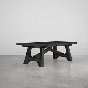 NEW - Cavalletto Home Italian Country Dining Table (Romano Black)