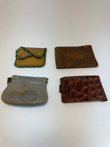 lot 34 image: Vintage Coin Bags and Wallets and Abe Lincoln