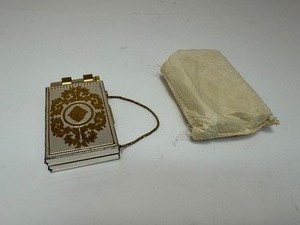 1950s "Mind Her" Zell Fifth Avenue Makeup Compacts and Money Case