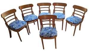 lot 18 image: Set of Vintage Shelby Williams Industries Upholstered Chairs