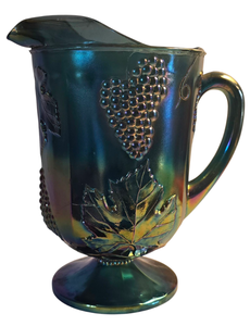 lot 31 image: Vintage Carnival Glass Pitcher