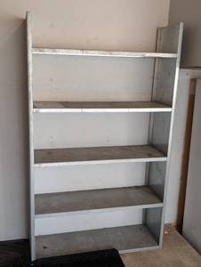 lot 127 image: Metal Garage Storage Shelf