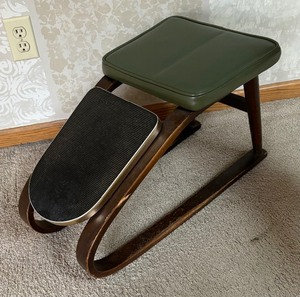 lot 163 image: Vintage Footstool