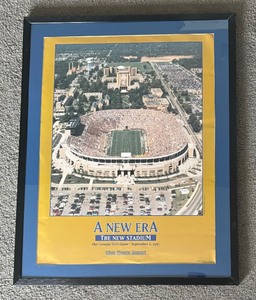lot 188 image: A New Era Notre Dame Stadium Print