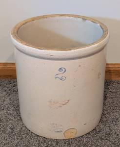 lot 82 image: Red Wing Two Gallon Stoneware Crock