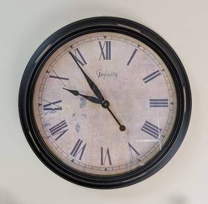 lot 59 image: Large Infinity Wall Clock