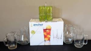 lot 90 image: Assorted Pitchers and Glassware Sets