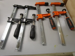 lot 27 image: Jorgensen & Sure Foot F style clamp...