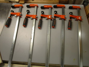 lot 32 image: Jorgensen 29 clamps, five 37HD3...