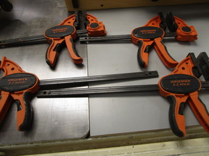 lot 48 image: Jorgensen EZ Hold clamps, four 12 ...
