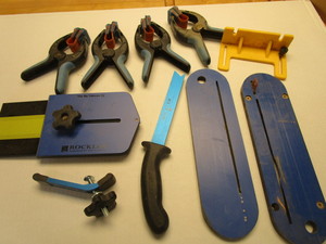 lot 96 image: Rockler rip saw table saw jig, Band...