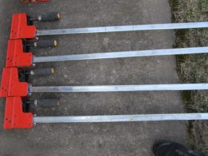 lot 111 image: Jorgensen Cabinet Master clamps, fo...