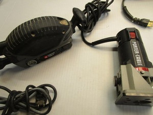 lot 102 image: Porter Cable Compact belt sander, p...