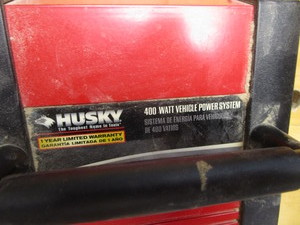 lot 142 image: Husky 400W inverter...