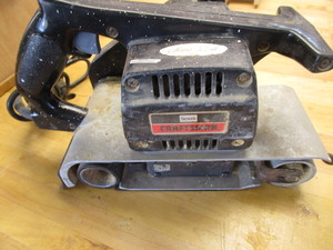 lot 152 image: Craftsman belt sander, 4...