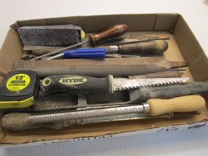 lot 179 image: Files, Sureform, saw...