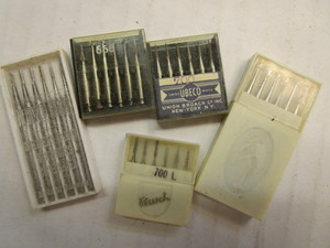 lot 183 image: Northern mini dental Burr Bits, Ger...