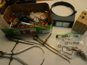lot 190 image: Calipers, feeler gauges, T wrenches...