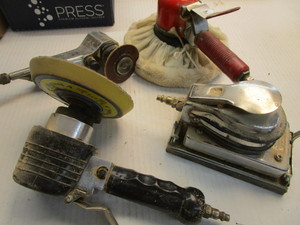 lot 191 image: Orbital jitterbug sander, grinder, ...