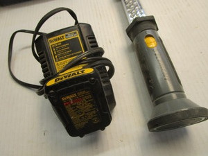 lot 212 image: LED rechargable work light, DeWalt ...