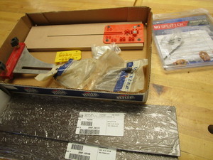 lot 224 image: New push plates, guides, Rockler bo...