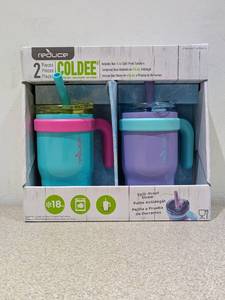lot 12 image: NEW REDUCE 2 PIECE COLDEE TUMBLERS