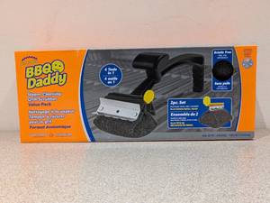 lot 25 image: NEW SCRUBDADDY BBQ DADDY STEM CLEANING GRILL SCRUBBER