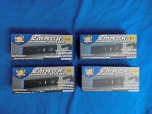 lot 120 image: 4 New Streetwise Mini SMACK 20,000,000 Stun Guns, Black