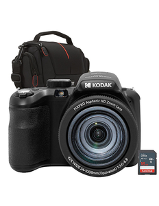 lot 110 image: Kodak PixPro AZ425 20.7MP 42x Zoom Digital Camera Kit
