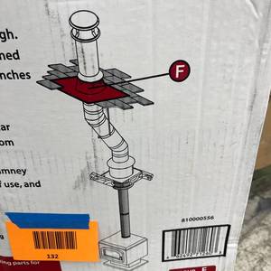 lot 132 image: DuraVent DuraPlus All-Fuel Chimney 6in. Diameter Base Plate