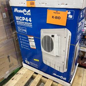 lot 193 image: MasterCool 3200 CFM Slim Profile Window Evaporative Cooler for 1600 sq. ft.