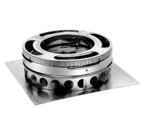 lot 131 image: DuraVent DuraPlus All-Fuel Chimney 6in. Diameter Base Plate