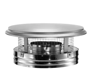 lot 146 image: DuraVent DuraPlus All-Fuel Chimney 6in. Diameter Chimney Cap