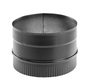 lot 148 image: DuraVent DuraBlack Stove Pipe 6in. Diameter Stovetop Adapter