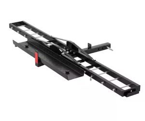 lot 170 image: Motorcycle Carrier, 600 lbs. Steel Hitch Mount with Loading Ramp
