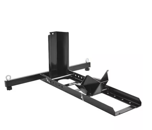 lot 171 image: Motorcycle Wheel Chock Upright 1,800 lbs. Capacity, Heavy-duty Steel Front Wheel Stand Adjustable