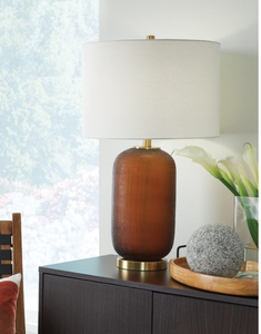 lot 280 image: Ashley Farberman Lamp & Shade L430864