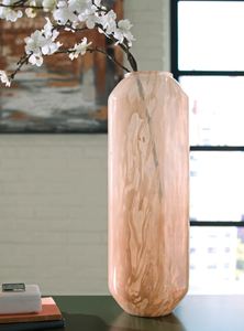 lot 290 image: Ashley Dushby Blown Tall Glass Vase A2000730