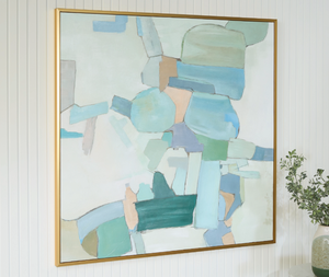 Ashley Wynburn Abstract Wall Art 48"x48" A8000442