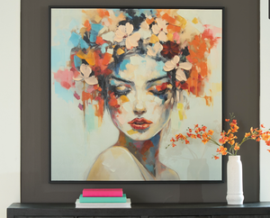 lot 308 image: Ashley Varnward Wall Art 48x48 A8000434