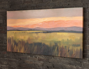 lot 310 image: Ashley Gainford Sunset Wall Art 60x30 A8000438