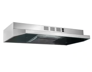 lot 319 image: 24-in Stainless Steel Under Cabinet Range Hood with Charcoal Filter