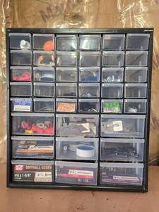 lot 25 image: Hartford Organizer with Assorted Screws and Hardware