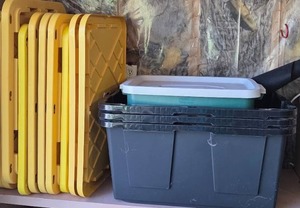 lot 25A image: Storage Tubs
