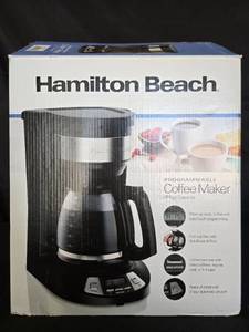 lot 37 image: Hamilton Beach Programmable 12-Cup Coffee Maker In Orig Box