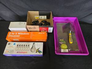 lot 48 image: Assorted Workshop Supplies and Tools Collection