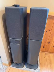 lot 142 image: Sony SA-VA55 Active Speaker System with Dolby Surround