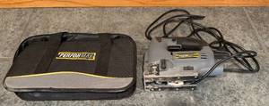 lot 153 image: Performax 6 Amp Jigsaw with Carrying Case