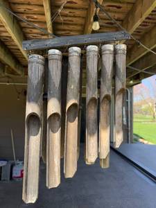 lot 248 image: Vintage Bamboo Wind Chime
